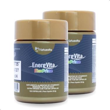 Imagem de EnergVita Multivitaminico com Vitaminas Ativas e Minerais Quelatos com TCM em cápsulas softgel (2 und. 240 cápsulas)