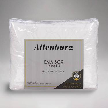 Imagem de Saia Box Altenburg Casal Easy Fit Branco