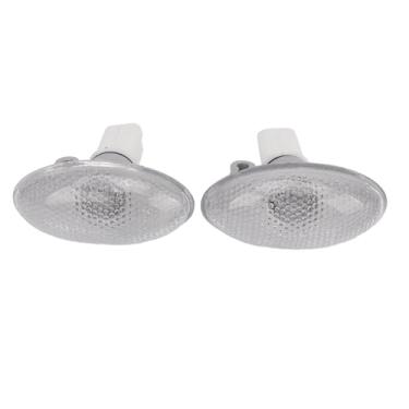 Imagem de Conjunto de Marcadores Laterais Led 2 Pçs Led Indicador Lateral Repetidor Luz 632574 Conjunto Lâmpada Marcador Lateral Substituição para 206 607 407 1007
