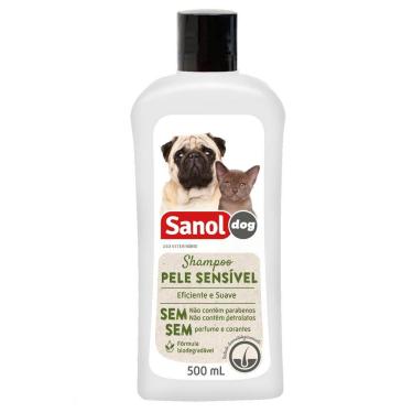 Imagem de Shampoo Veterinário Sanol Dog Pele Sensível 500ml