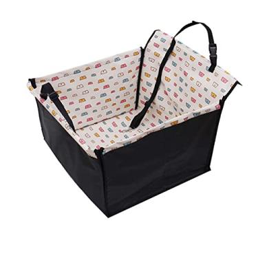 Imagem de Capa de assento de carro para cachorro Capa de assento de carro para cachorro para assento traseiro Capa de assento impermeável para animais de estimação antiderrapante e resistente Capa de assento de carro para animais de estimação Capa de assento resistente para cães Impressão de nuvem Redes de ca