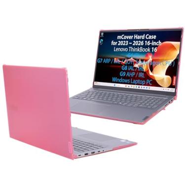 Imagem de mCover A capa é compatível apenas com Notebook Lenovo ThinkBook 16 G6 / G7 / G8 / G9 Series 2023-2026 (Não serve para nenhum outro modelo Lenovo) - Rosa