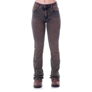 Imagem de CALÇA JEANS FEMININA TEXAS FARM - VINTAGE GOLDEN - PDF041-Feminino