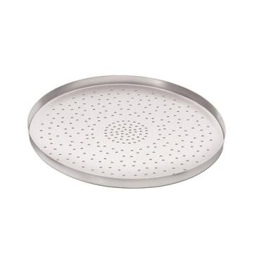 Imagem de Forma Pizza 35 Com Furos Aluminio Polida - ABC