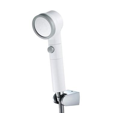 Imagem de UWEREBFM Chuveiro universal, chuveiro portátil de função única com suporte de chuveiro ABS e mangueira