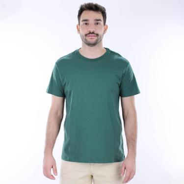 Imagem de Camiseta Reserva Pima Cores Verde Escuro - Masculino-Masculino