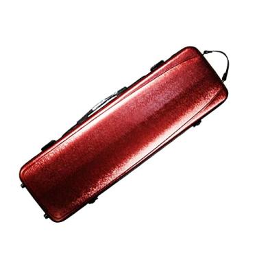 Imagem de Estojo De Violino Tamanho 4/4 Leve Caixa De Fibra De Carbono À Prova D'água Violino Quadrado Estojo Com Higrômetro Tamanho Completo Estojo de Violino (Color : 09)