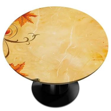 Imagem de Toalha de mesa redonda com elástico para presentes de Natal, caixa de Natal, toalha de mesa redonda à prova d'água, limpável, para ambientes internos e externos, cozinha, pátio, festa, decoração serve