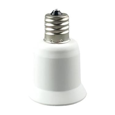 Imagem de Ｂｅｓｇａ Adaptador de base para lâmpada, fácil de instalar, de alto desempenho. Conversão de soquete para lâmpada, E17 a E27