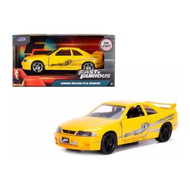 Imagem de Miniatura 95 Nissan Skyline GT-R R33 Velozes E Fur 1:32 Jada