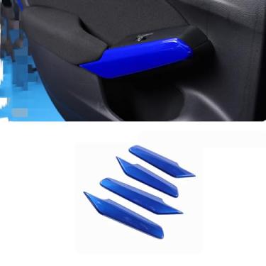 Imagem de BOLTRY Para Honda Civic de 11ª geração 2022 2023 2024 tiras de acabamento de apoio de braço de porta interna, 4 peças acessórios decorativos para painel de interruptor de janela automotiva