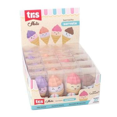 Imagem de Borracha holic sorvete 910608 tris -, ROSA