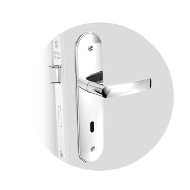 Imagem de Fechadura Interna Pali Alavanca Cromada Soprano