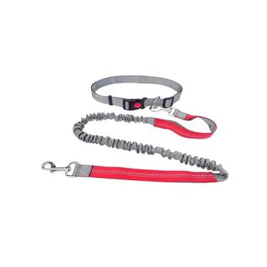 Imagem de Cinto de Coleira para Cães Sem Mãos - Poliéster Premium Cintos Ajustáveis Clipes Liga Zinco Design Reflexivo Corrida Cam