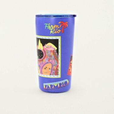 Imagem de Copo Farm Glub 500Ml Patch Rio Azul