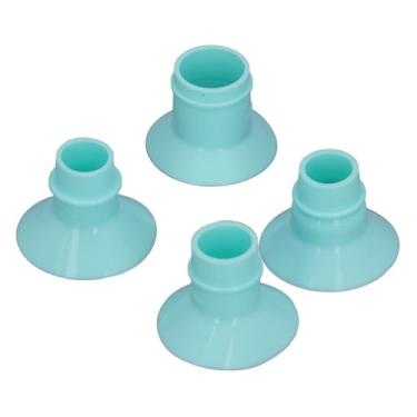 Imagem de Ainoli 4 peças de inserções de flange elétrica manual para bomba torácica, acessórios para bomba torácica para mãe