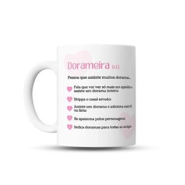 Imagem de Caneca Exclusiva de Porcelana para Dorameira - Alta Qualidade e Estamp