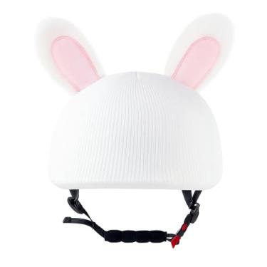 Imagem de Capa de capacete de esqui e snowboard, chapéu de malha panda fofo para snowboard