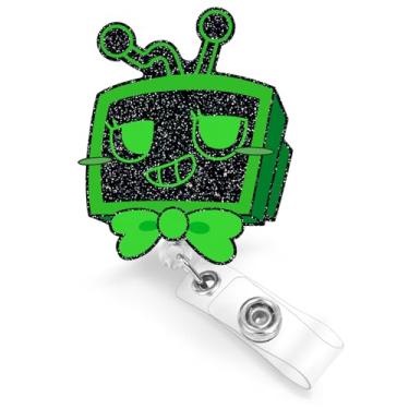 Imagem de JoySolar Carretel de crachá de enfermeira - Suporte retrátil para crachá de enfermagem com clipe de identificação 0606