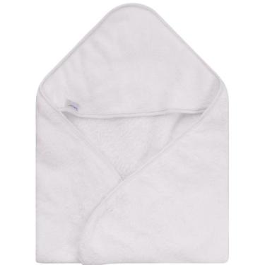 Imagem de Toalha de Banho Bebê Super Seca 75 cm x 75 cm Baby Joy, Branco