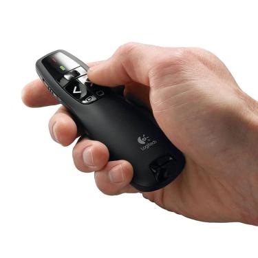 Imagem de Apresentador De Slides Logitech R400 Wireless 15m Laserpoint