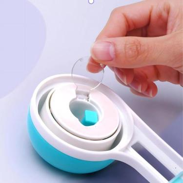 Imagem de Cortador circular Roxo com refil escala métrica e inglesa - Marpax