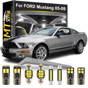 Imagem de Kit de luz interior LED de substituição para FORD Mustang 2005 2006 2007 2008 2009