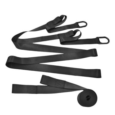 Imagem de oshhni Corda de reboque para motos de neve, e versátil, em nylon, com engate rápido e ganchos para resgate em subidas trilhas.