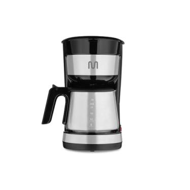 Imagem de Cafeteira Elétrica 30 Xícaras 1,2L com Jarra Inox e Filtro Reutilizável 127V 900W Preto Multi - GO041