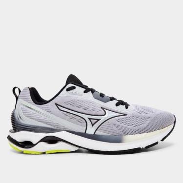 Imagem de Tênis Mizuno Wave Dynasty 7 Masculino, Cinza, 44