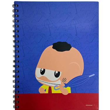 Imagem de Caderno Universitário 1 Matéria Mônica Toy Cascão 80 Folhas - Culturam