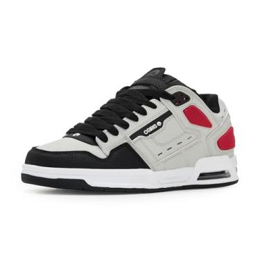 Imagem de Osiris Tênis de skate masculino Peril, Cinza/Preto/Vermelho, 9