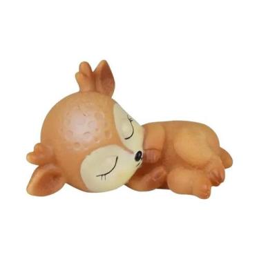 Imagem de Miniatura de Rena de Natal em Pelúcia para Decoração de Jardim, Como f