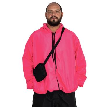 Imagem de Jaqueta Corta Vento Plus Size Blusa Masculina Com Shoulder Bag Kit Esportivo-Unissex