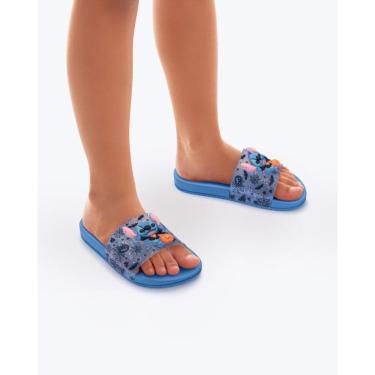 Imagem de Chinelo Slide Grendene Kids Disney Mania Plus Stitch Minnie Marie-Feminino