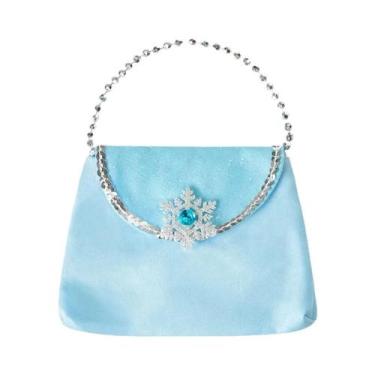 Imagem de Colar De Cristal Com Coroa E Varinha Mágica De Borboleta Azul Para Fan