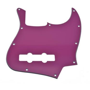 Imagem de Dopro Jazz Bass J Bass Pickguard para USA/Mexican 4 String FD Jazz Bass Pink 3 Ply