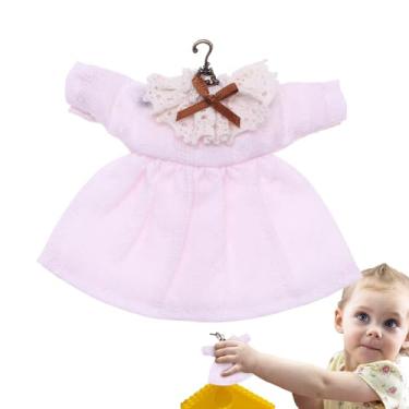 Imagem de Roupas para bonecas, roupas de boneca da moda, Vestido de boneca, Roupa de vestido em miniatura, pequenos desenhos animados de roupas de brinquedo para crianças meninos meninos