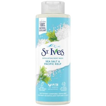 Imagem de St. Ives Sabonete Líquido Corporal Esfoliante - De Sal Marinho E Algas Marinhas Do Pacífico, Natural, Ou Para As Mãos Com Esfoliantes Vegetais Uma Pele Brilhante, 473 Ml (Pacote 2)