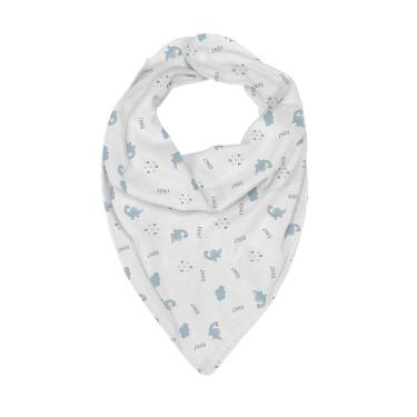Imagem de Babador Bandana em Malha para Bebê 22 cm x 28 cm Bublim