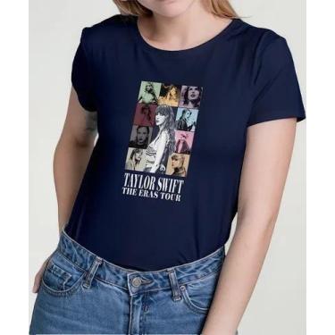 Imagem de Camiseta Camisa Adulto Feminina Masculina Algodão The Era s Tour Taylo
