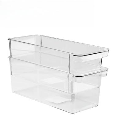 Imagem de Kit Organizador Armário Dispensa Geladeira 26,8 x 11 x 10 (2)