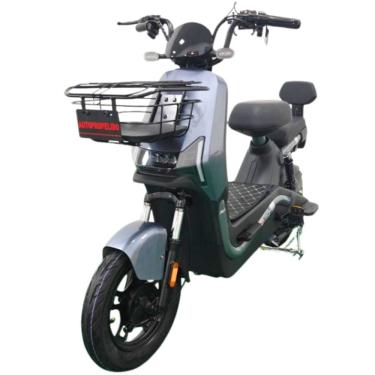 Imagem de Bicicleta Scooter Elétrica 800W Alarme Cartão NFC Farol LED Eko-7 Duos Cinza