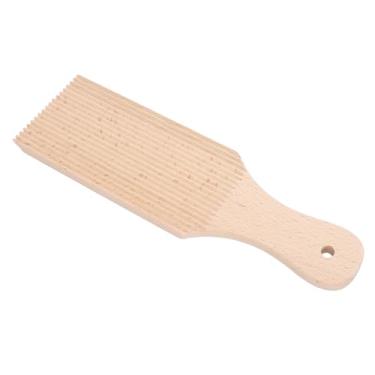 Imagem de LiebeWH 2 Peças de Tábuas de Nhoque, Ferramentas para Fazer Massa Italiana de Madeira Maciça para Massas Caseiras Com Ranhuras Profundas e Aderência Confortável para Preparação de Nhoque e Cavatelli