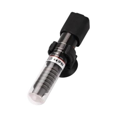 Imagem de Aquecedor Submersível Mini De 25W 50W Com Termostato Para Aquários Peq
