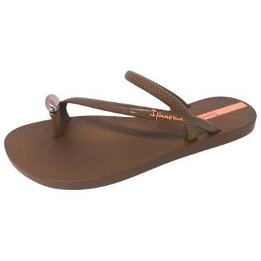 Imagem de Chinelo Feminino Rasteira Aplicação Metálica Ring Ipanema