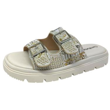 Imagem de Chinelo Feminino Papete Palmilha Conforto Macia Comfortflex-Feminino