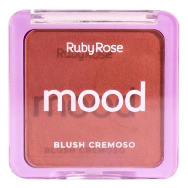 Imagem de Blush cremoso mood cb01 hbf5871 ruby rose