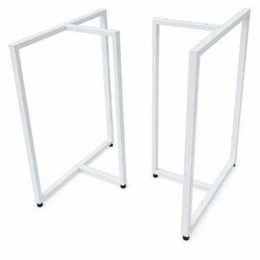 Imagem de BASES de MESA Estilo INDUSTRIAL Modelo T 75x60cm Kit c/2un - AmadeuS M