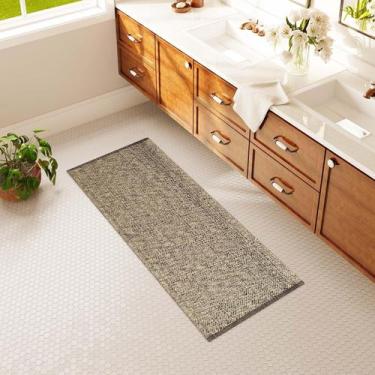 Imagem de Alfombra Pasillera LEEVAN Lavable 60x150 cm Natural Reversible para Pa